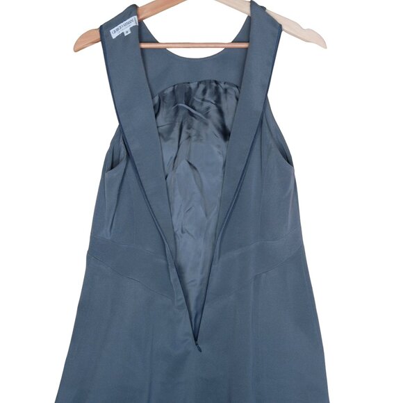 Vintage Giorgio Armani Silk Made in Italy Sleeveless Full Length Gown 8 Medium - Picture 7 of 11